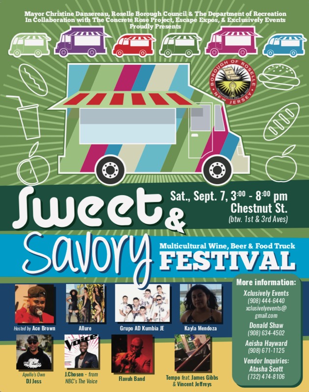 Roselle’s Annual Sweet & Savory Beer, Wine & Food Truck Festival 2019