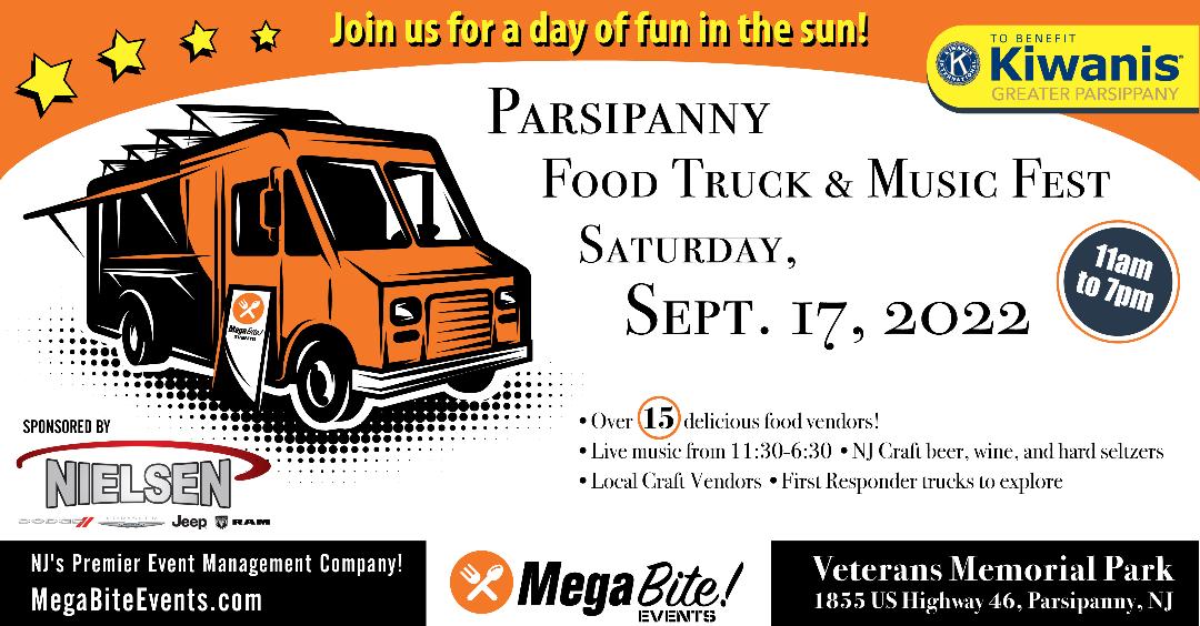 2nd Annual Parsippany Food Truck & Music Fest Presented by Nielson