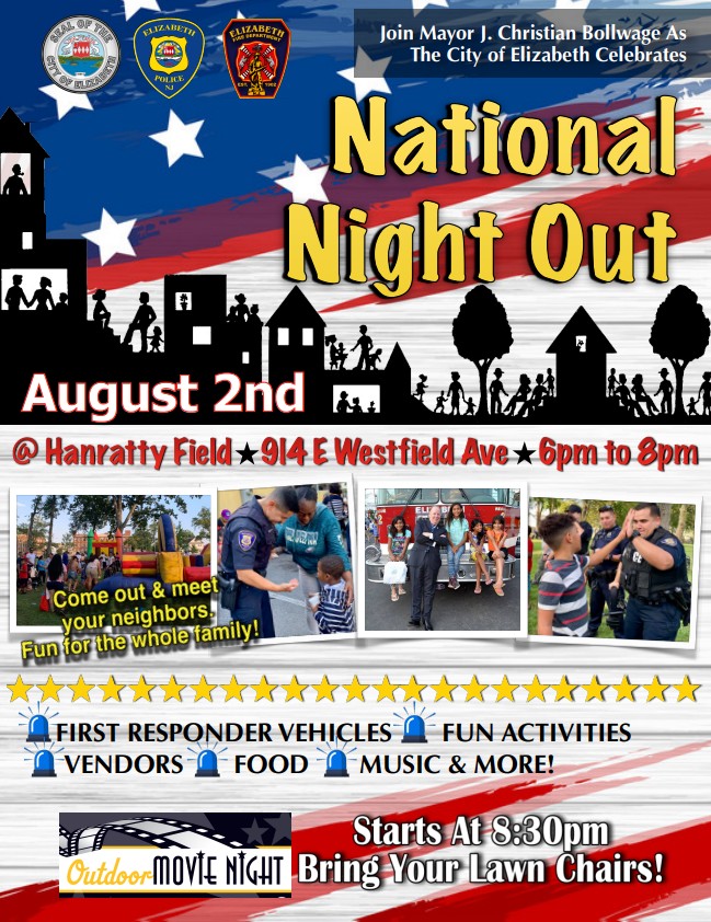 National Night Out in Elizabeth 2022 NJ Carnivals